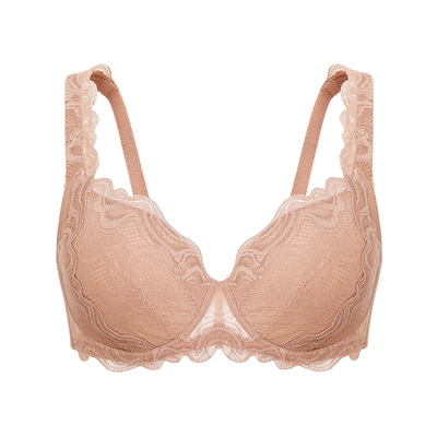 【小曼曼】遐25秋冬新品1mm杯防凸点全罩杯内衣女薄大胸显小文胸