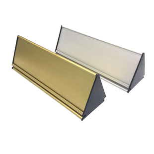 赛兄纳弟三角铝合金科室牌身份名字牌定制文具批发包邮区域标识牌29.8*10*9cm