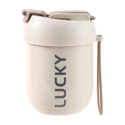 沃德百惠316不锈钢带刻度吸管杯