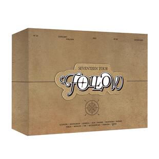 韩版 seventeen FOLLOW 写真贴纸海报小卡官方正版周边专辑礼物