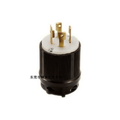 美规引挂式防松插头台湾WJ-8420