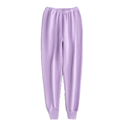 中老年三层加大码高腰宽松保暖裤