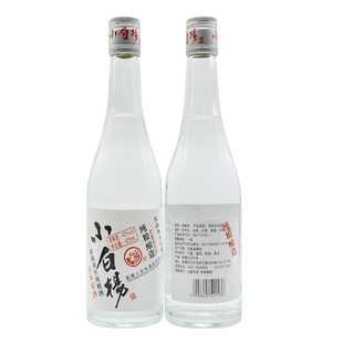 新疆石河子小白杨酒厂白酒42度435ml小白杨老窖白标浓香型纯粮食