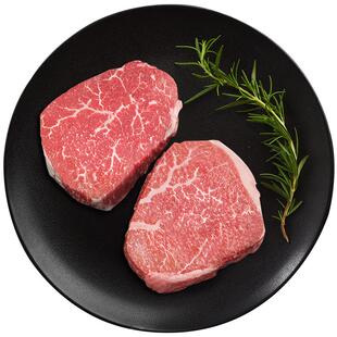 西捷澳洲谷饲和牛m9米龙牛排原切1200g雪花进口牛肉扒官方旗舰店