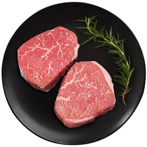 西捷澳洲谷饲和牛m9米龙牛排原切1200g雪花进口牛肉扒官方旗舰店