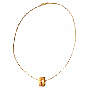 SUKEEW/酥可 新中式古法时尚闪动蔷薇吊坠路路通项链女送闺蜜