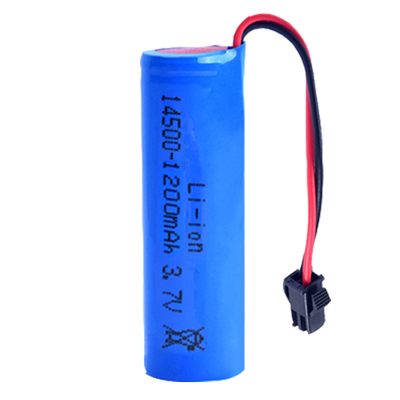 3.7v7.4v14500锂电池牙刷红外仪器表LED灯遥控玩具车4.2vAA可充电