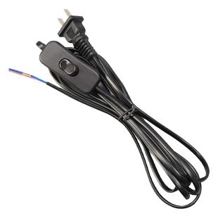 台灯开关电源带线台灯按钮调光开关控制床头插头台灯电线配件大全