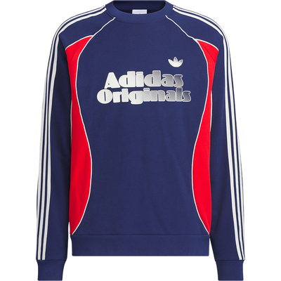 Adidas/阿迪达斯官方正品三叶草男士运动训练宽松户外卫衣JN3793