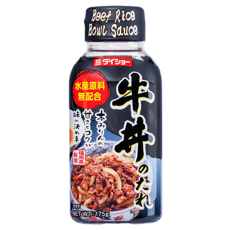 大逸昌牛丼汁肥牛饭牛肉盖饭调味汁日式风味照烧酱汁175g日本进口