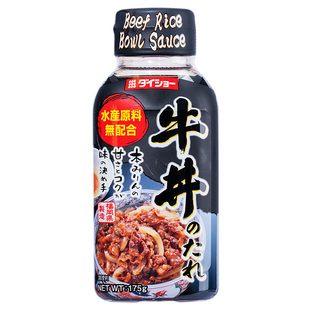 大逸昌牛丼汁肥牛饭牛肉盖饭调味汁日式风味照烧酱汁175g日本进口