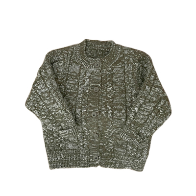 女童冬款针织开衫打底衫裤子套装