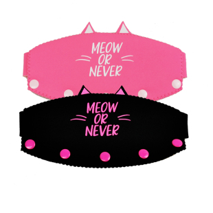 AturDive潜水面镜带新款卡通猫咪潜水发带大神自由潜水面镜海洋风