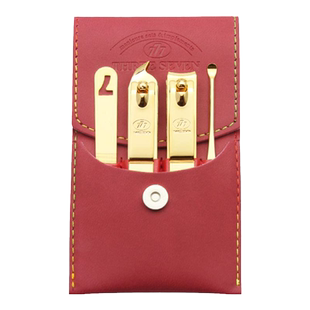 进口韩国777指甲剪指甲刀挖耳勺套装刻字定制指甲剪三七指甲钳