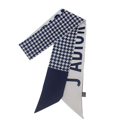 丝巾包带小长条字母韩国气质两用