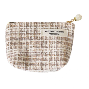 小巧收纳包零钱包便携小包小清新高级感化妆包韩版可爱简约硬币包