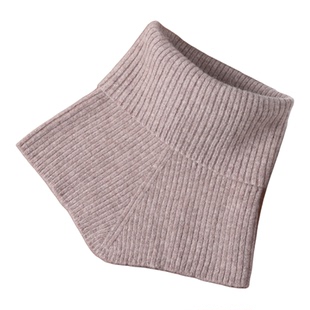 羊毛线针织护颈护肩披肩女士围脖秋冬季保暖防寒围巾脖套假高领子