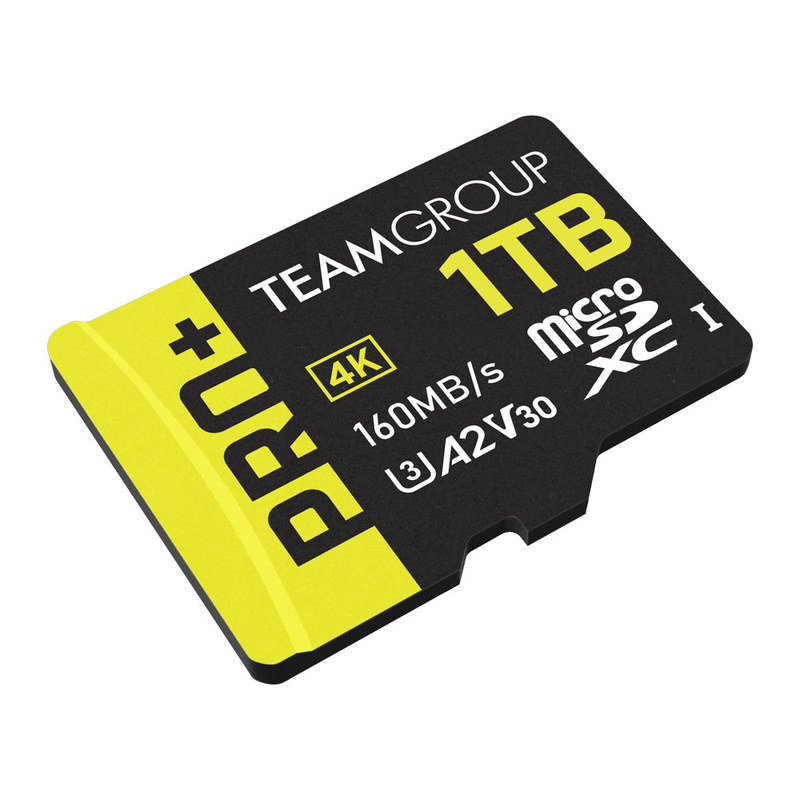 十铨 MicroSD 存储卡TF 1TB U3 A2 V30 游戏相机无人机电脑通用卡