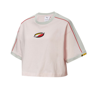 Puma/彪马 RANDOMEVENT 联名女款印花圆领运动休闲T恤 598074