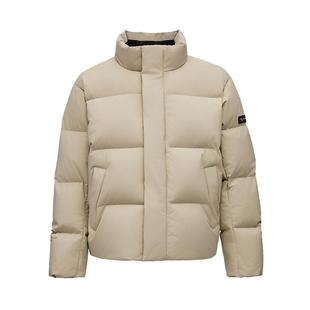 君羽户外鹅绒服男短款面包服700蓬立领秋冬鹅绒羽绒服女SC62037