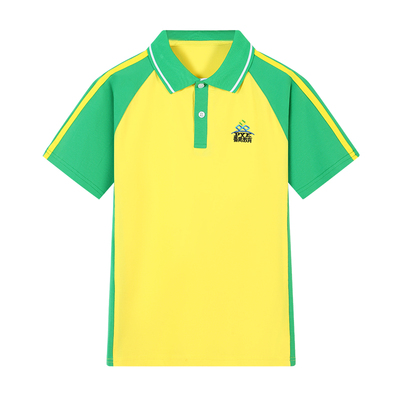广州番禺区小学校服夏季纯棉套装