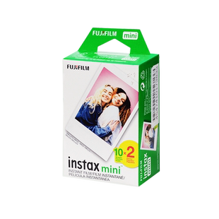 【自营】Fujifilm/富士拍立得mini7+/8/9/11/25/40/90 /12 10张白边 mini系列通用 适配mini12 拍立得相纸