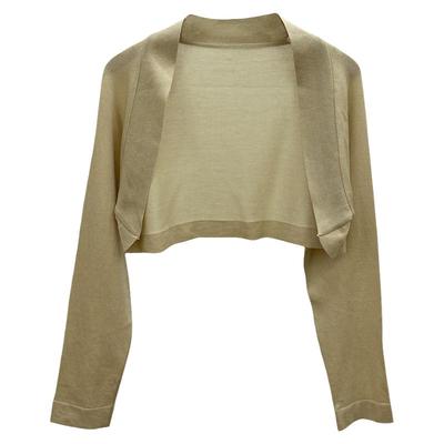 夏季超短款冰丝防晒衫女针织开