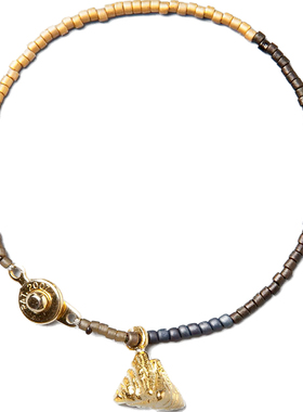 无同女银镀金金粽子端午礼物手链