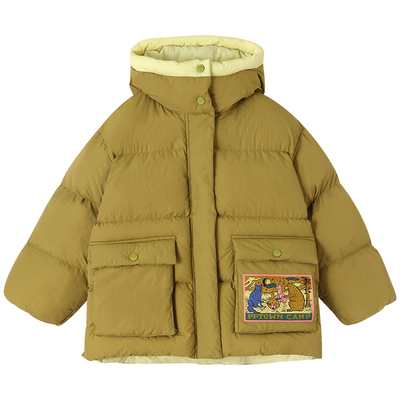 女童羽绒服2024新款秋冬