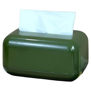 奶油风纸巾盒桌面家用餐巾纸收纳盒高颜值大容量客厅卧室抽纸盒