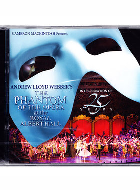 The phantom of the opera 歌剧魅影 25周年舞台版特辑音乐剧 2CD