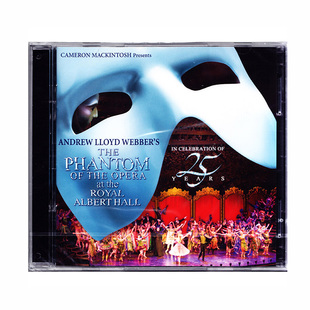 The phantom of the opera 歌剧魅影 25周年舞台版特辑音乐剧 2CD