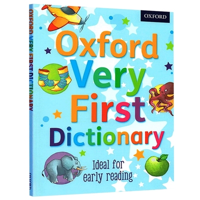 牛津儿童启蒙图画图解辞典 英文原版 Oxford Very First Dictionary 英英字词典 英文版进口学习工具书籍