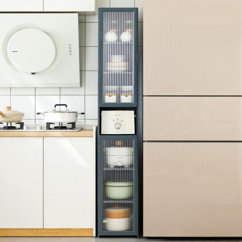 夹缝收纳柜子厨房柜式冰箱缝隙置物架落地卫生间客厅卧室储物柜