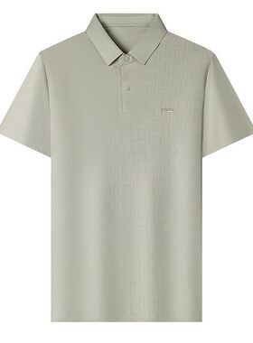 男士冰丝凉感短袖T恤POLO衫夏季