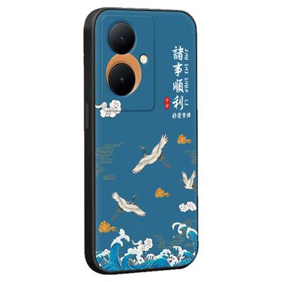 秋昊适用于vivoy78+手机壳vlvoy78+保护套v2271a硅胶viv0y78+新款vivioy78+简约vovoy78+中国风voviy78+防摔