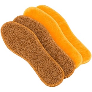 冬季加绒加厚黄金绒棉鞋垫子保暖防冻脚透气吸汗男女加绒发热防臭