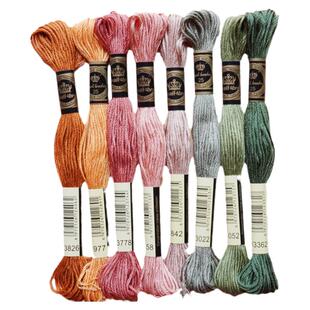 R牌绣线法国R线法式刺绣绣花线十字绣线色号齐全配色方便颜色任选