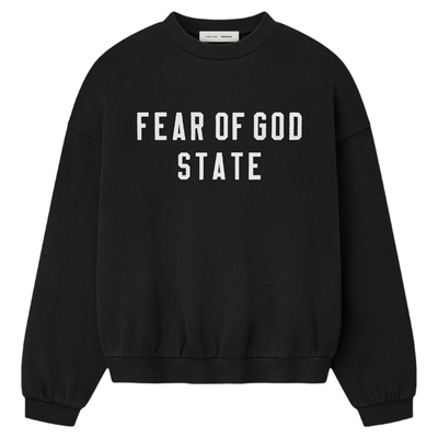 Essentials25SS印花圆领卫衣