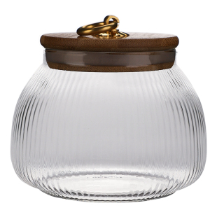 精致玻璃茶叶罐大号防潮密封罐茶盒空盒散茶存茶罐装茶叶的储存罐