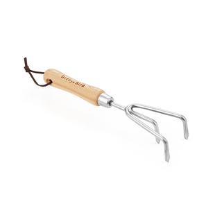 Berry&Bird园艺森林不锈钢三爪家用种花工具盆栽花园松土耙子小型