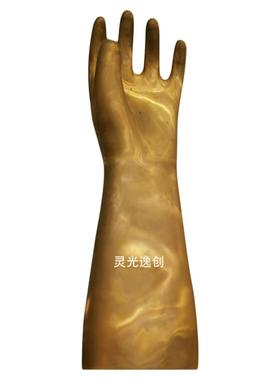 复古全铜手臂摆件软装饰个性壁饰