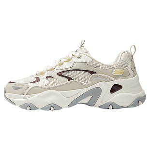 斯凯奇熊猫鞋5代女鞋黑色复古厚底增高透气男子减震休闲鞋150520