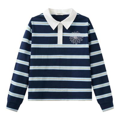 MARDI小雏菊条纹POLO衫