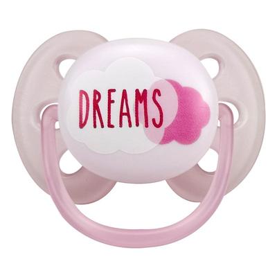 新安怡仿母乳扁圆安抚奶嘴