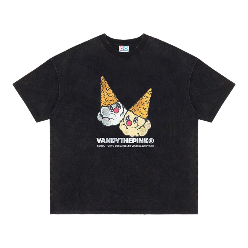 VANDYTHEPINK×ASICS冰淇淋T恤