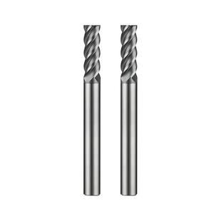 60度钨钢模架铣刀4刃硬质合金倒锥模框不等分铣刀加长立铣刀