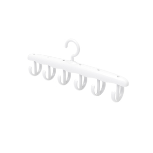 极简风多挂钩衣架可旋转领带架多功能挂内裤内衣吊带背心收纳神器