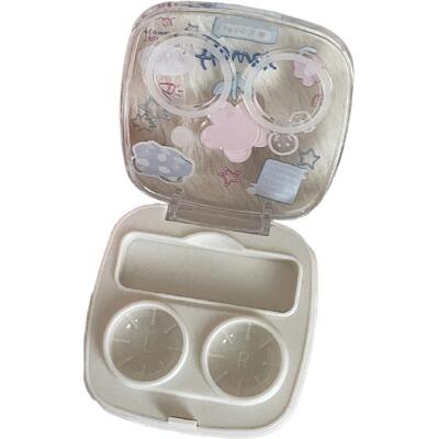 便携透明迷你隐形眼镜盒