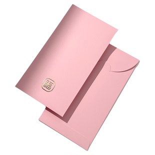 粉色红包喜字见面礼创意信封结婚专用喜包个性福字利是封定制新年